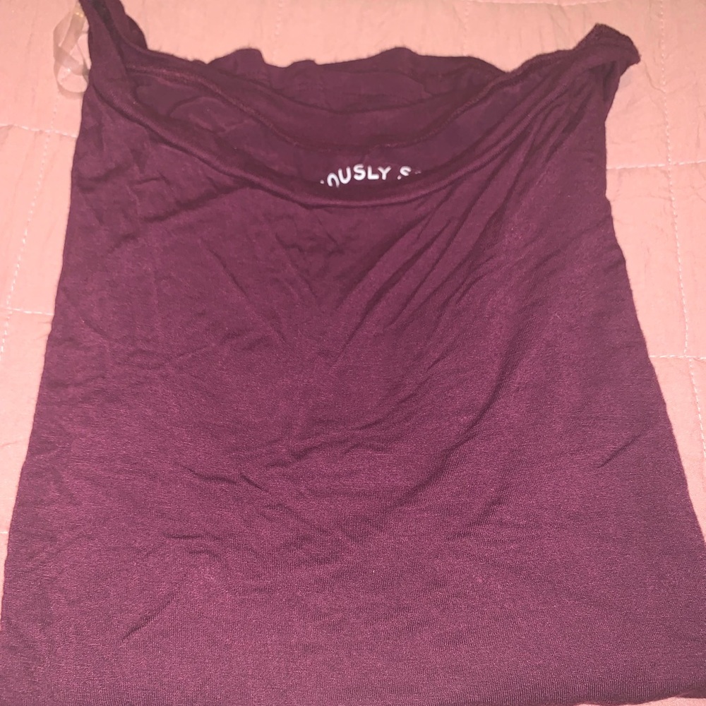 Maroon shirt